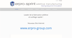 Desktop Screenshot of erpro.fr